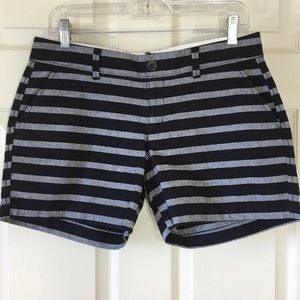 Old Navy | Mid-Rise Striped Cotton Shorts
